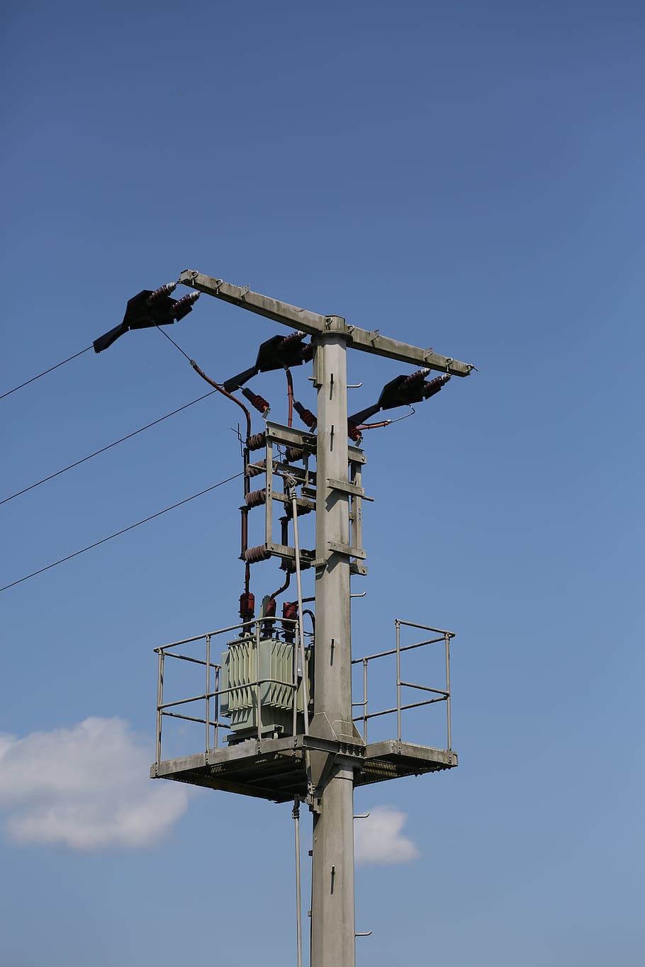 sky, industry, technology, performance, energy, high, electricity HD wallpaper