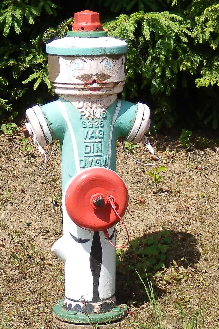 Hydrant, Males, Red, Green, Green, Fire, Delete, fire delete HD wallpaper