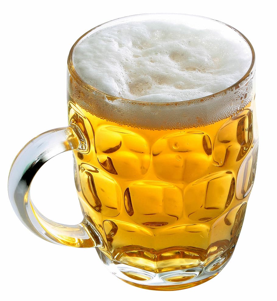 Beer in a Mug, alcohol, beverage, drink, photo, public domain HD wallpaper