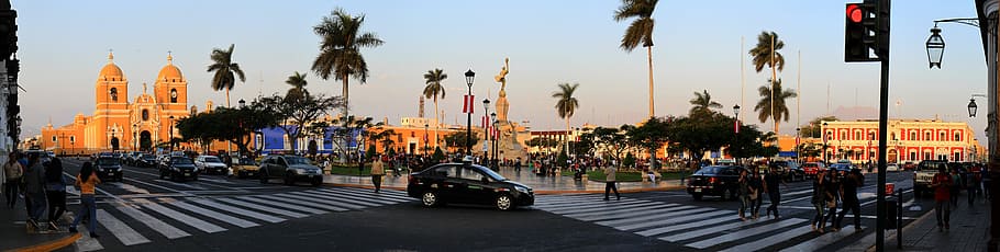 Space, Quantitative, Peru, Sunset, Auto, light, human, south america HD wallpaper