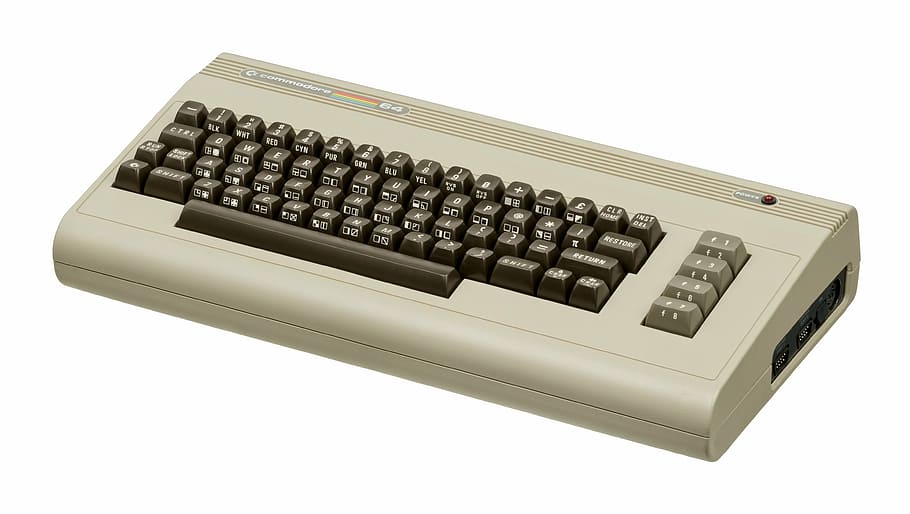 white and black electric typewriter, video game console, play, HD wallpaper