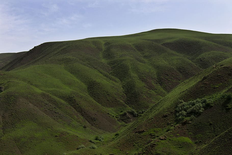 Mountain, Spring, Spring, Green, Nature, green field, turkey HD wallpaper