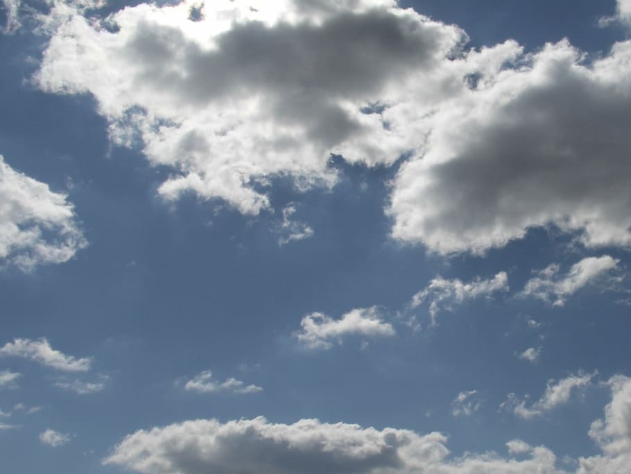 clouds, sky, blue, mood, clouds form, weather, cloud - sky HD wallpaper