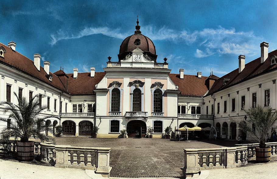 castle, canon, summer, building exterior, architecture, built structure HD wallpaper