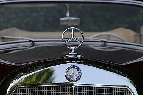 Auto, Oldtimer, Mercedes, Benz, Daimler, star, mercedes star HD wallpaper