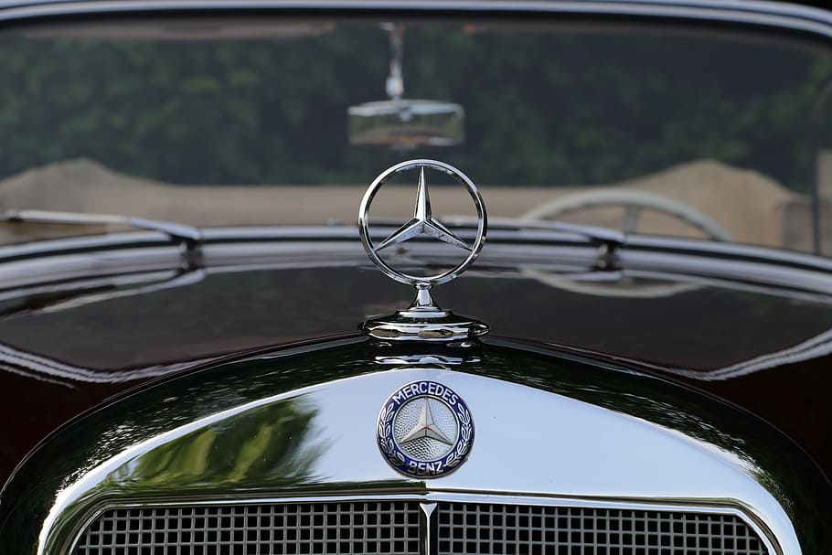 Auto, Oldtimer, Mercedes, Benz, Daimler, star, mercedes star HD wallpaper