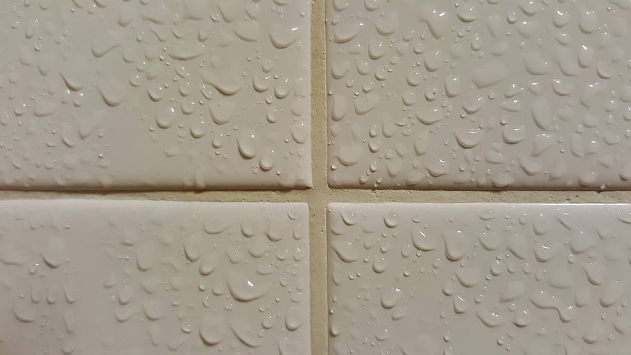 untitled, tiles, tiled, wet, bathroom, bathroom tiles, shower, HD wallpaper