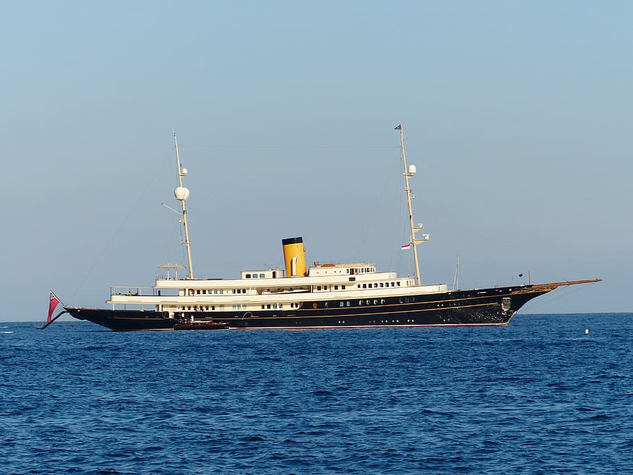 Ship, Yacht, Steamer, Boot, Sea, water sports, ocean, shipping HD wallpaper