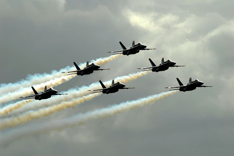 blue angels, navy, precision, planes, training, sortie, maneuvers HD wallpaper