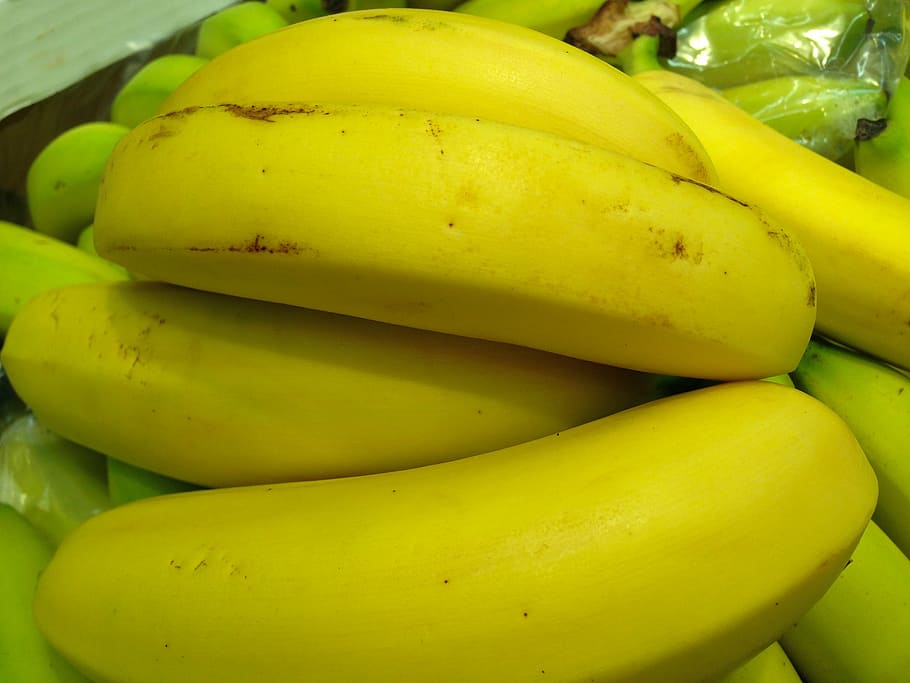 fruit, bananas, market, healthy eating, food and drink, wellbeing HD wallpaper
