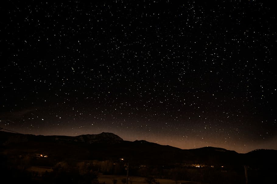 dark night sky hd