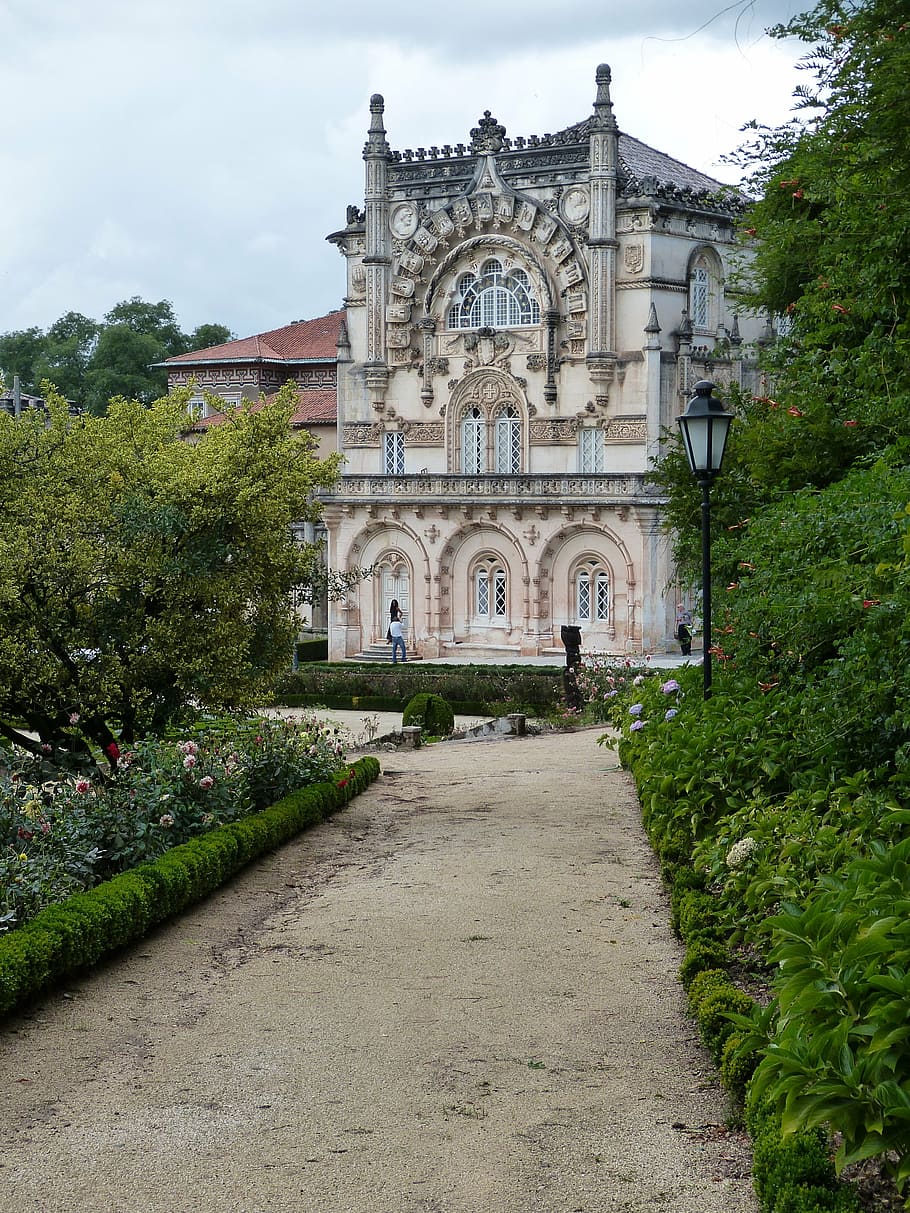 palace, castle, architecture, historically, facade, manuelinisch HD wallpaper