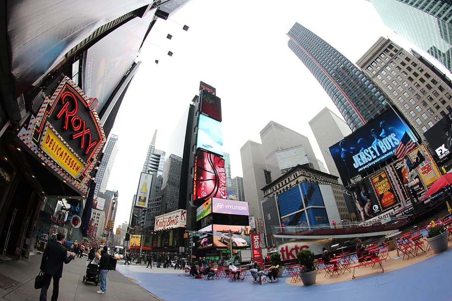 photo of Time Square, New York, nyc, city, usa, america, holiday