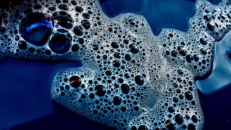 underwater, background, bubble, nature, sea, undersea, sea life HD wallpaper
