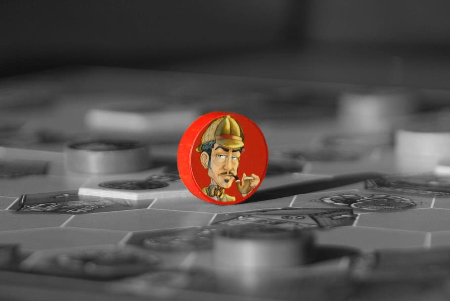 game, mr jack, board game, hobby, play, indoors, selective focus HD wallpaper
