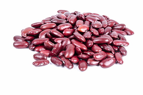 bunch of seeds on top of white surface, beans, kidney, pile HD wallpaper