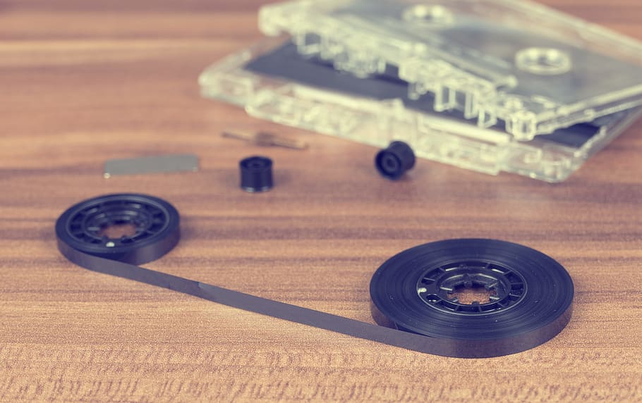wood, broken, vintage, table, blur, cassette, indoors, open, plastic HD wallpaper