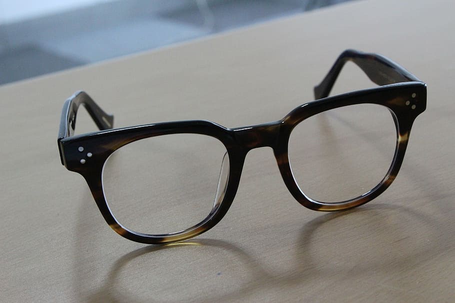 glasses, spectacles, desk, office, read, eyeglasses, eyesight HD wallpaper