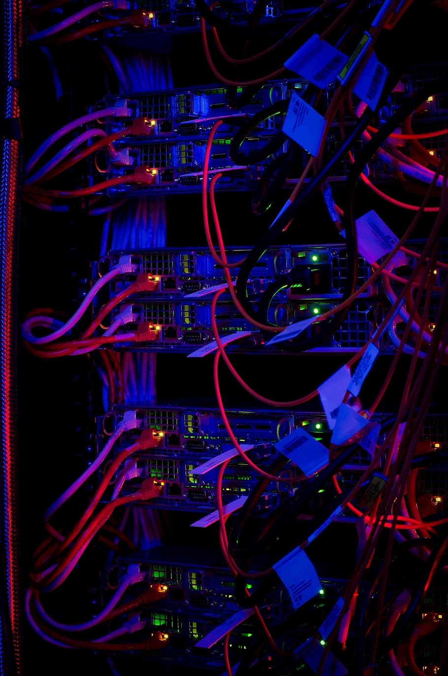 computer, hardware, technology, electronic, information, connections HD wallpaper