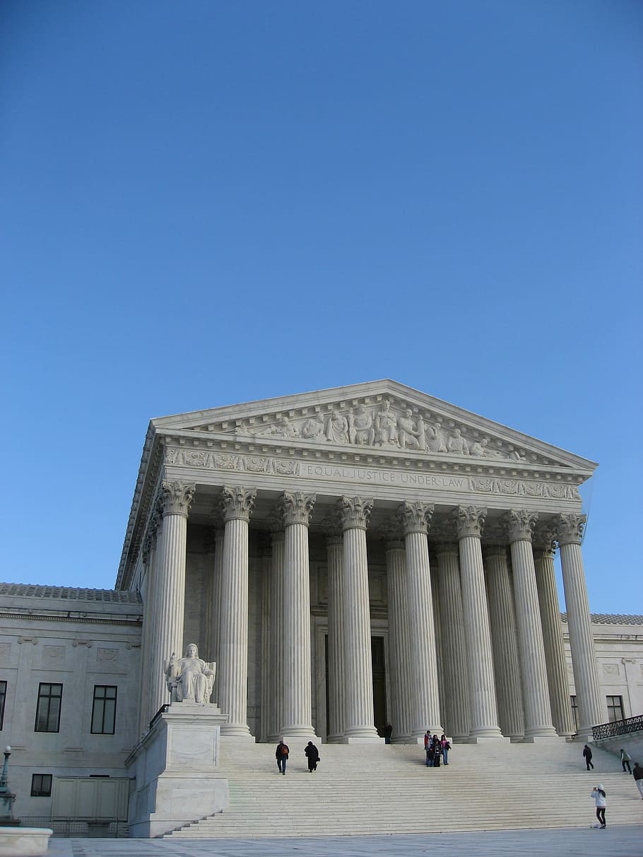 Us Supreme Court, States, architecture, usa, government, america, HD wallpaper