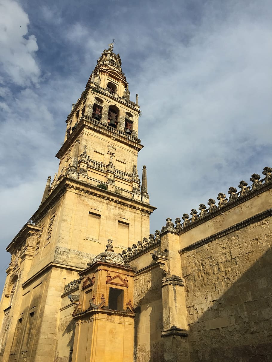 mosque, cathedral, cordoba, built structure, architecture, building exterior HD wallpaper
