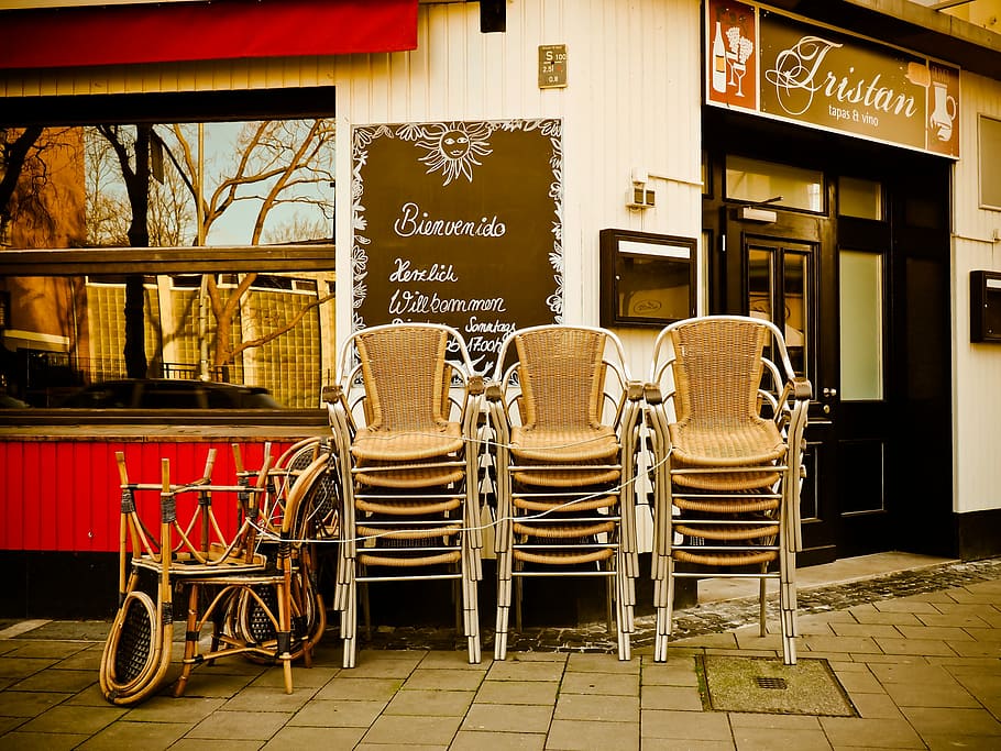 Bar, Restaurant, Cafe, Pub, Gastronomy, after work, closed HD wallpaper