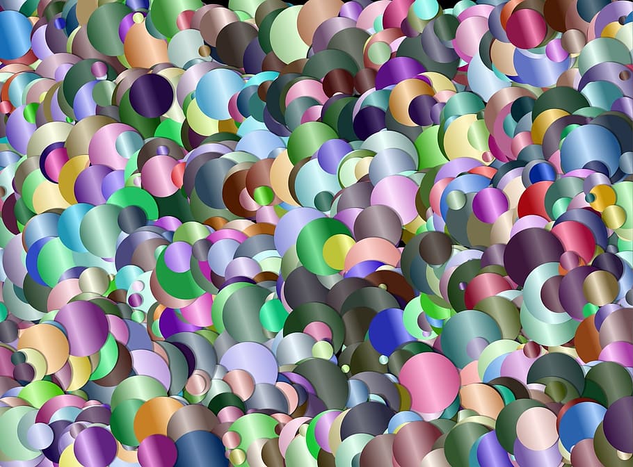 blue, green, and pink sequins, confetti, background, colorful HD wallpaper