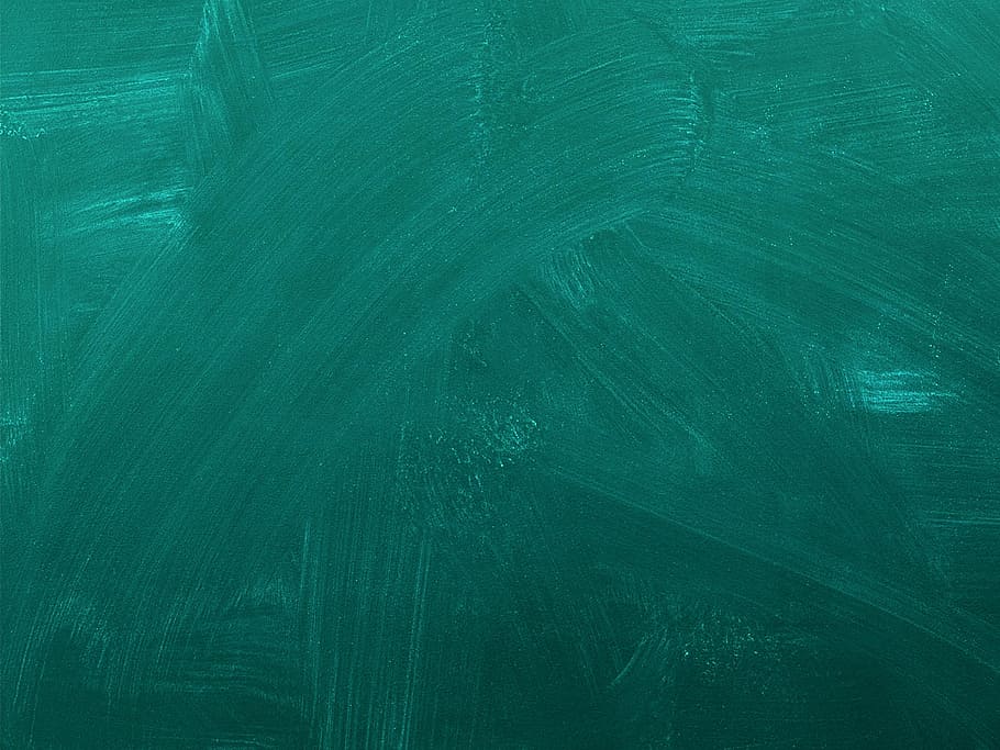teal, painting, board, smeared, cleaned, green, background, turquoise, HD wallpaper
