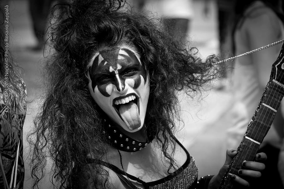 comicon, comix, naples, music, emotion, performance, musician HD wallpaper