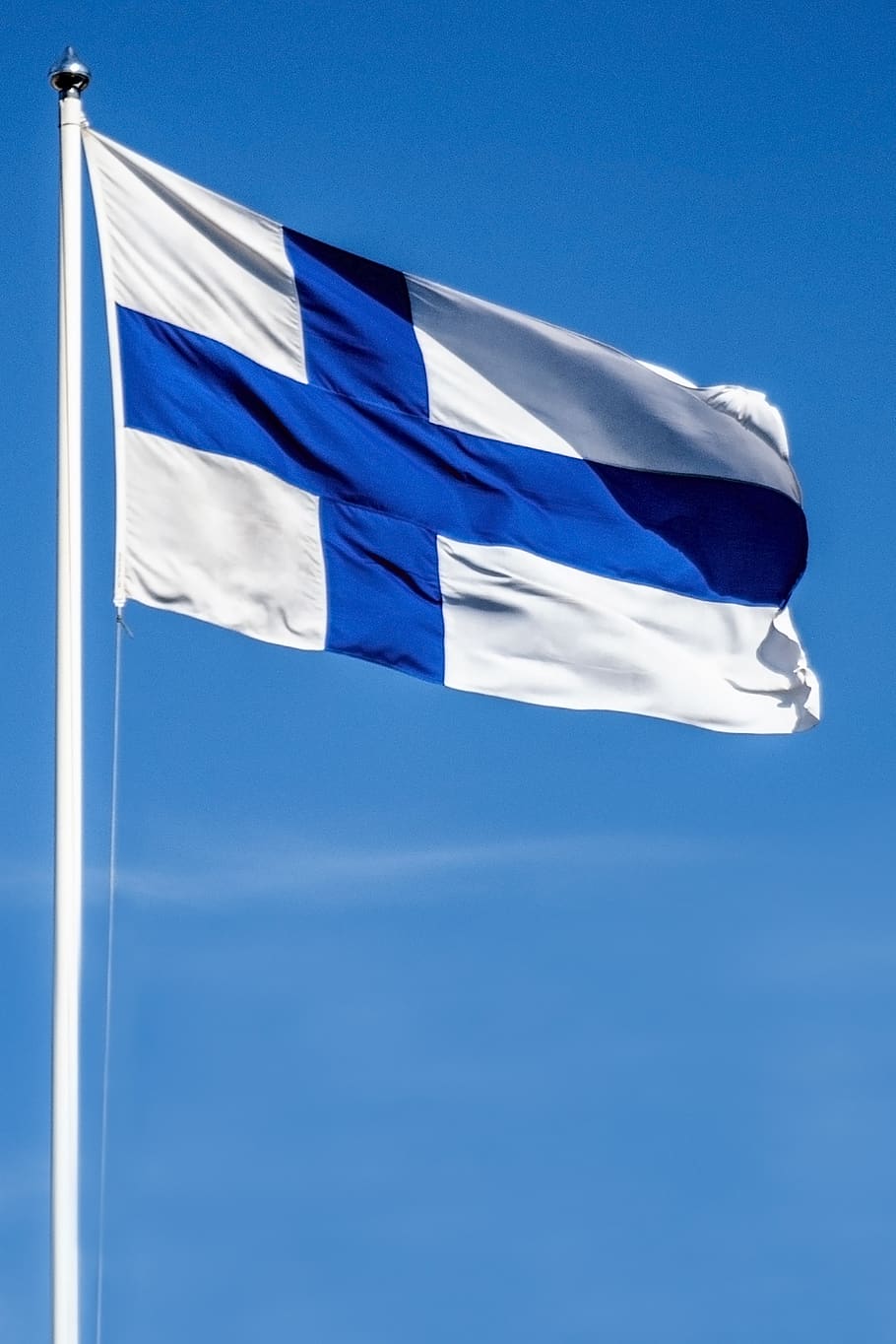flag of finland, blue cross flag, tickets, blue and white, independence day, HD wallpaper