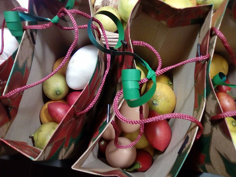 gifts, eggs, tapes, cultures, no people, close-up, high angle view HD wallpaper