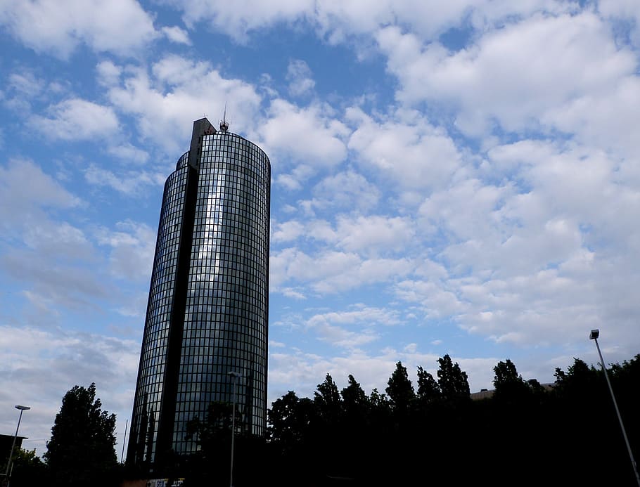 tower, building, hotel, downtown, skyline, office, construction HD wallpaper