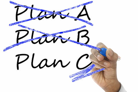 Plan C text on white background, planning, adjusting, aspirations HD wallpaper