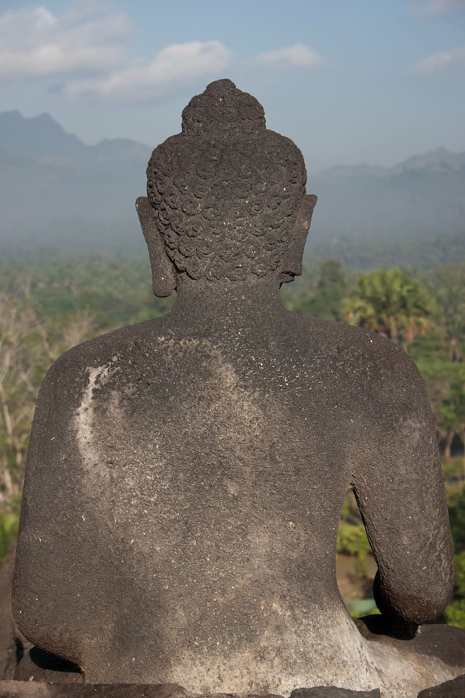 indonesia, bropudur, java, statue, no people, sculpture, spirituality HD wallpaper