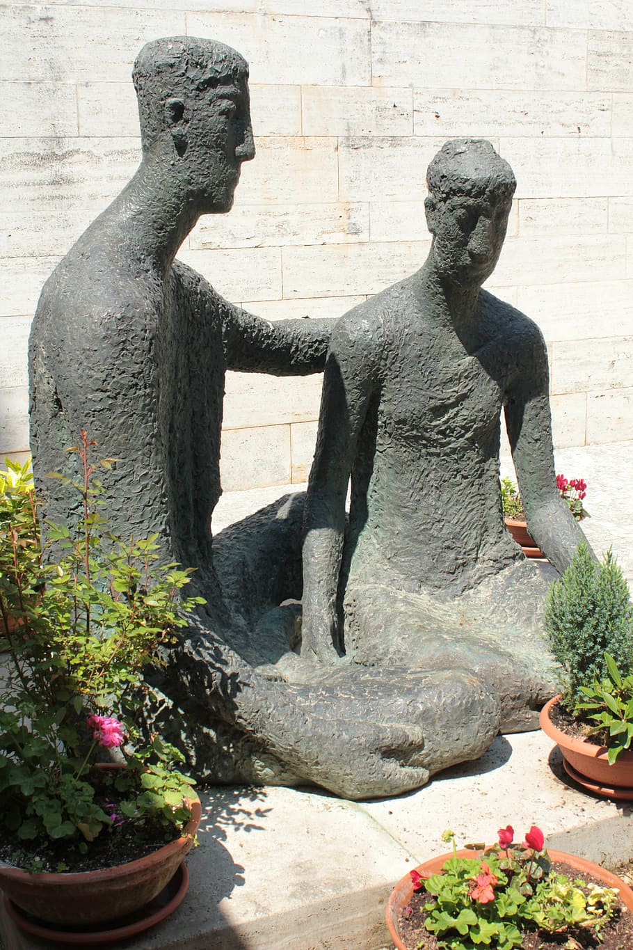 memorial, mourning space, artwork, sculpture, statue, art and craft HD wallpaper