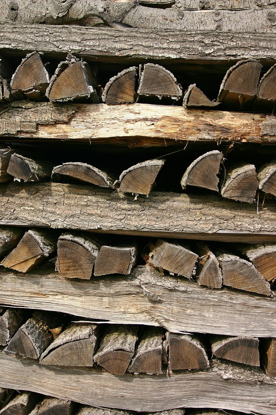 wood, holzstapel, stack, firewood, growing stock, stacked up HD wallpaper