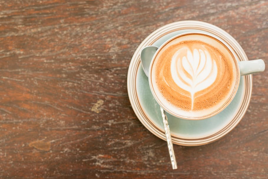 aroma, beverage, breakfast, brown, café, caffeine, cappuccino HD wallpaper