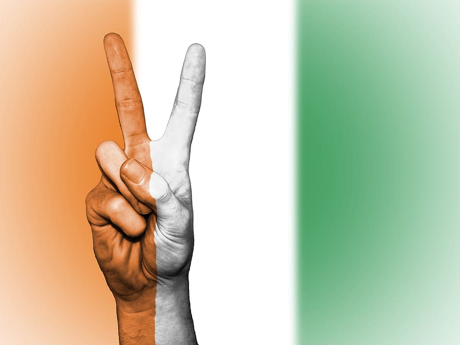 HD wallpaper: Ivory Coast, Cote D'Ivoire, Peace, Hand, nation, background |  Wallpaper Flare