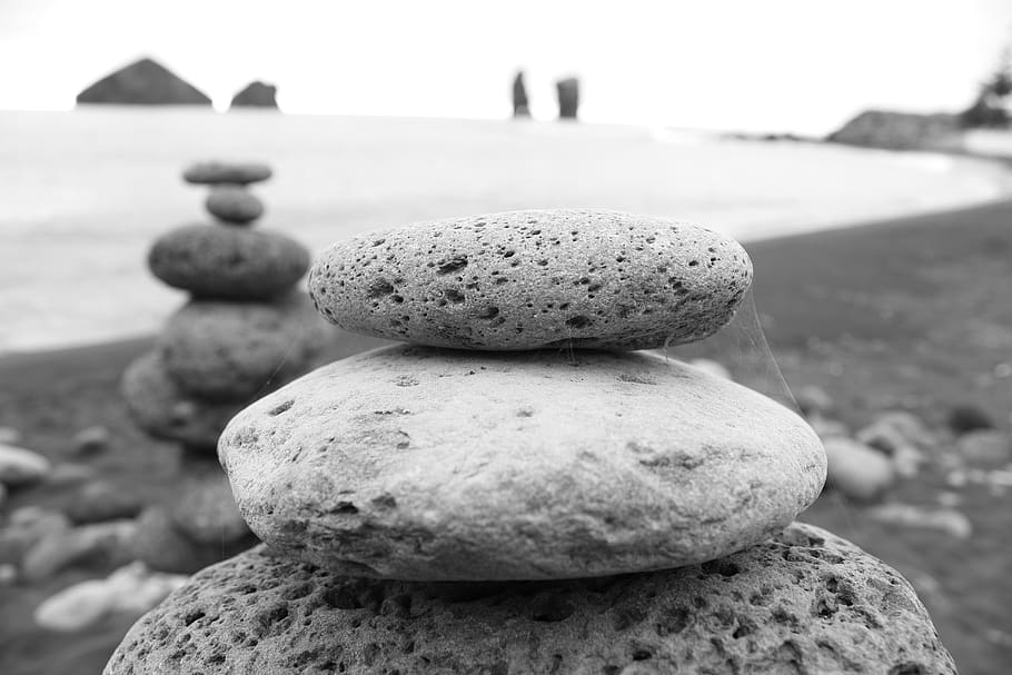 rocks, landscape, monasteries, marks, solid, focus on foreground HD wallpaper