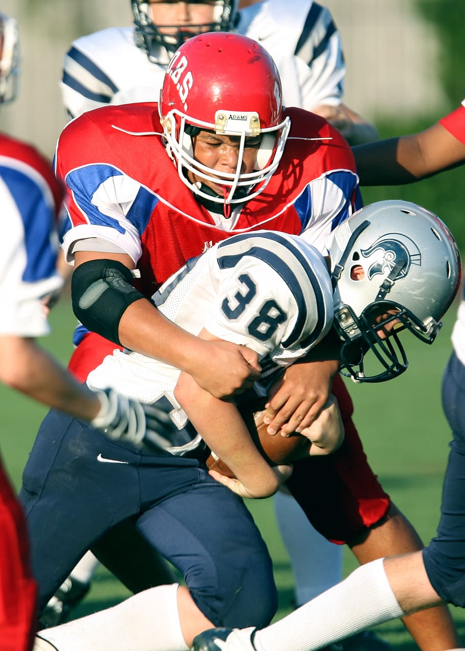 american football, tackle, game, competition, defense, pigskin