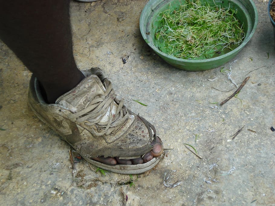 poverty, arm, human, means tested, south america, shoe, low section HD wallpaper