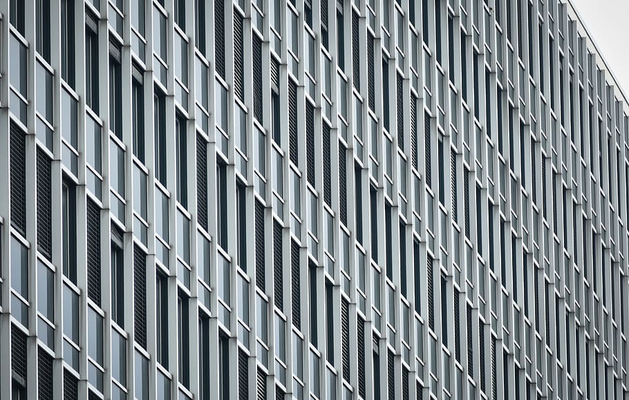 facade, architecture, side, office building, modern, house facade HD wallpaper