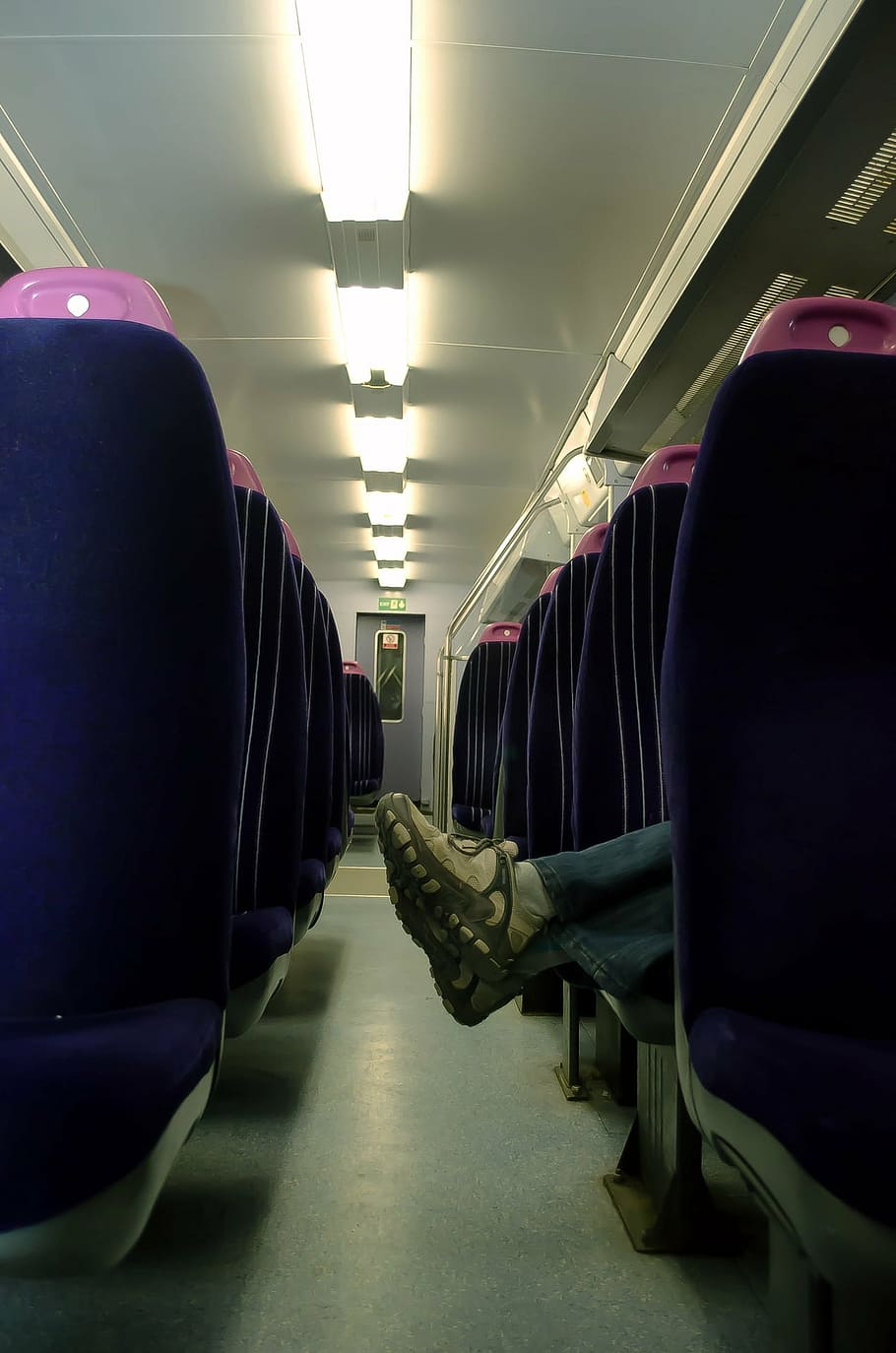 empty, train, foot, alone, travel, relaxation, entertainment HD wallpaper