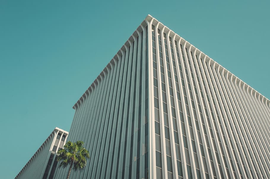 architecture, buildings, low angle shot, perspective, pov, sky HD wallpaper