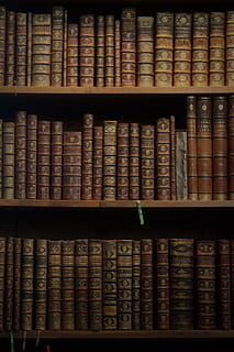 brown book lot, books, covers, book case, old, library, education HD wallpaper