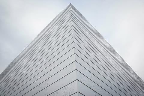 worm's eye view of building, gray, concrete, bulding, architecture HD wallpaper
