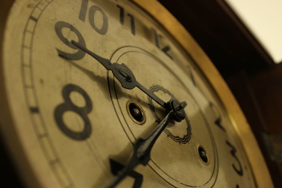watch, time, pointers, old, mechanic, clock, clock Face, old-fashioned HD wallpaper