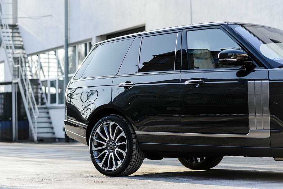 car on road, range rover, truck, vehicle, land, 4x4, off-road HD wallpaper