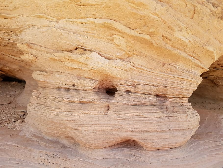 sandstone, nature, surface, landscape, geology, textured, pattern HD wallpaper