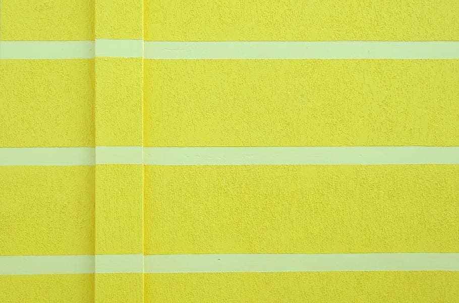 wall, yellow, tracks, backgrounds, full frame, pattern, wall - building feature HD wallpaper